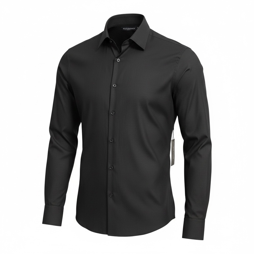 Dolce & Gabbana Shirt Gray Slim Fit Dress Formal Size 43 Reg 500 USD Made Italy
